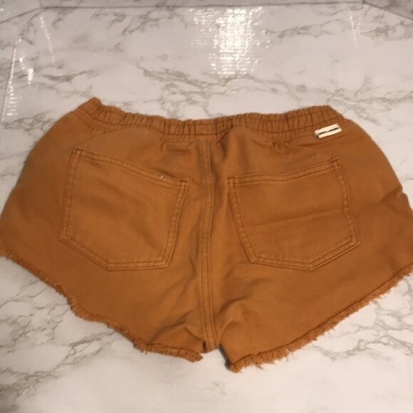 Billabong Cutoff Shorts Raw Hem Drawstring Waist size medium - Picture 2 of 9